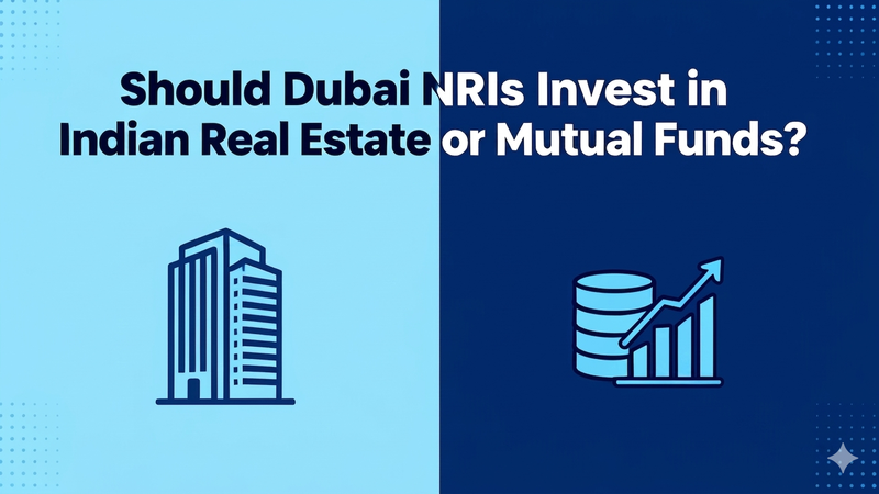 Should Dubai NRIs Invest in Indian Real Estate or Mutual Funds?