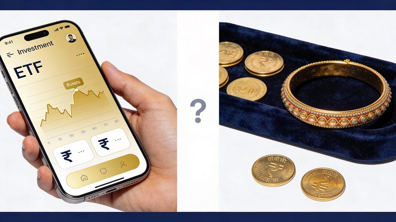 Gold ETFs vs Physical Gold Which One for You