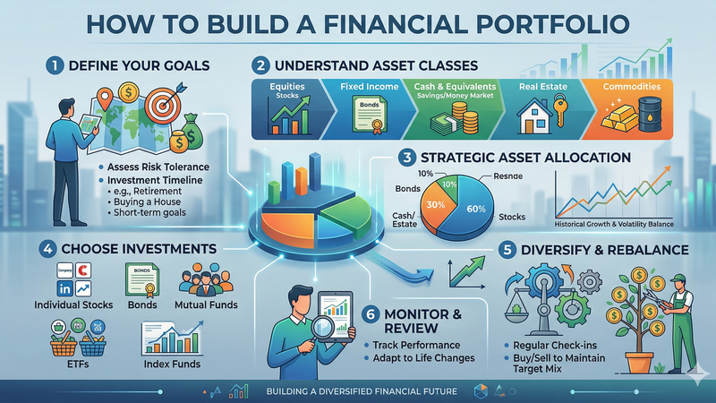 how to build a financial portfolio